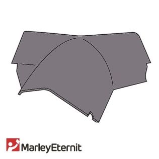 Marley Tiles Modern Apex Cap 25-35 Grey 