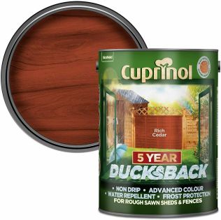 Cuprinol Ducksback Rich Cedar 5L