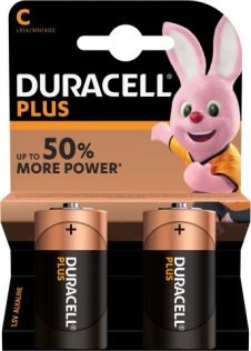Duracell Battery Alkaline C 2Pc