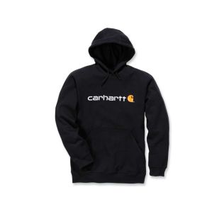 Carhartt - Signature Logo Hoodie - Black