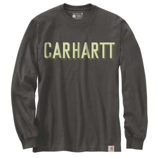 Carhartt - Workwear Logo L/S T-Shirt - Peat