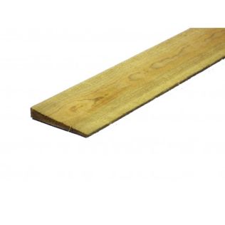 Fence Board Featheredge 7-14mmx125mm X 1.8M