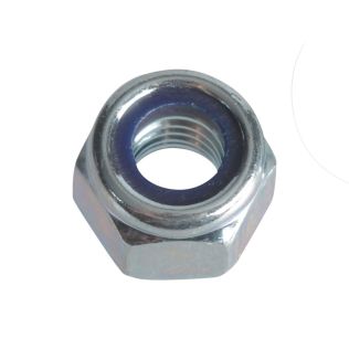 Forgefix Nyloc Nut & Washer M6 Zp (Pk Of 25) FORFPNYL6