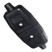 10 Amp 2 Pin Flex Connector Black