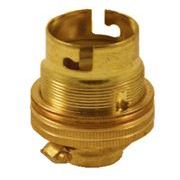 Unswitched Brass Lampholder