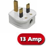 Fairway 13 Amp Saftey Plug - White