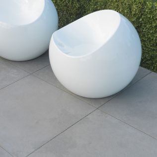 Fortuna Porcelain Paving Project Pack 15.12 Sqrmtr Pack Silver