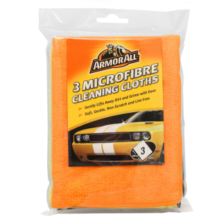 Armorall Microfibre Cleaning Cloths 3-Pack