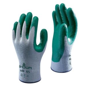 Showa - Gloves 350R Nitrile-Coated - Green
