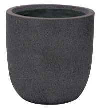 Granito - Black - Egg Pot - 46Cm