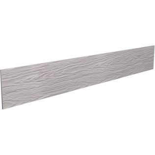Marley Weatherboard Woodgrain Effect Light Grey 3.6m