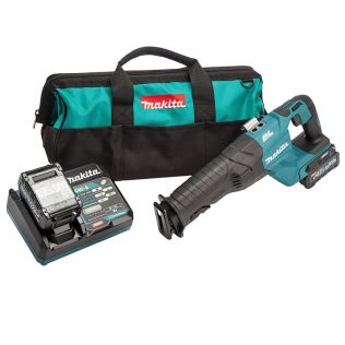 Makita JR001GD203 40V Max XGT Cordless Brushless Reciprocating Saw Inc 2 x 2.5AH Batteries & Charger