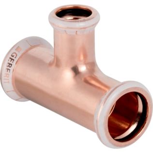 Mapress Gas Copper Reduced Tee 22X15X22mm