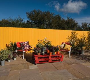 Natural Sandstone Patio Pack Sunset Buff 4570 X 3340 X 22mm (15.3M&Sup2; Pack)
