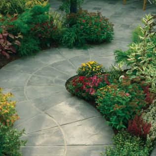 Old Riven Paving - Autumn Silver - 300 X 300 X 35mm