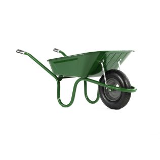 Original Green 90L Wheelbarrow - Pneumatic