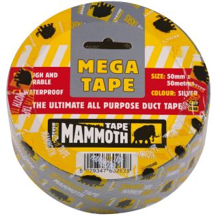 Everbuild - Mega Tape - Silver 50mm x 50M
