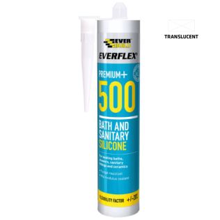 Everflex 500 Bath & Sanitary Silicone C3 Translucent