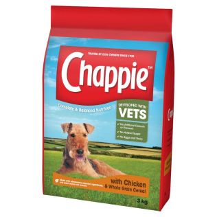 Chappie Dry Chicken And Wholegrain Cereal 3kg