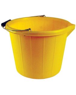 Prosolve Builders Bucket - Yellow 14 Litres