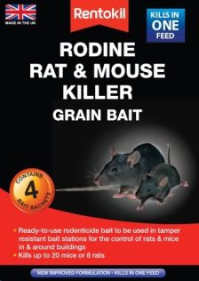 Rodine Rat & Mouse Killer 4 Sachets