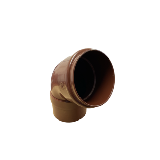 Brown Downpipe 67.5° Offset Bend