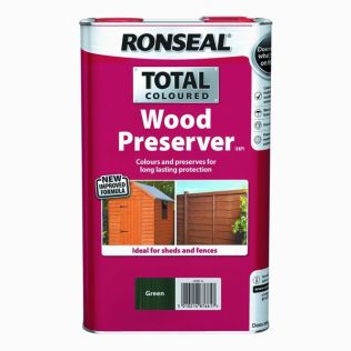 Ronseal Total Wood Preserver Green 5L