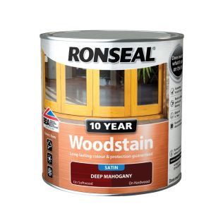 Ronseal 10Yr Woodstain Deep Mahogany 2.5L