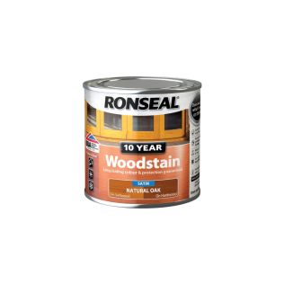 Ronseal 10Yr Woodstain Natural Oak 250ml