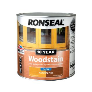 Ronseal 10Yr Woodstain Natural Pine 2.5L