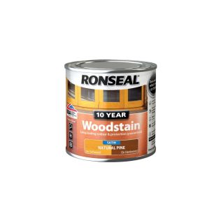 Ronseal 10Yr Woodstain Natural Pine 250ml