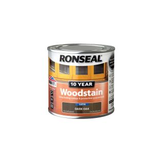 Ronseal 10Yr Woodstain Dark Oak 250ml