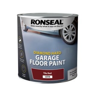 Ronseal Diamond Hard Garage Floor Paint Red 2.5L