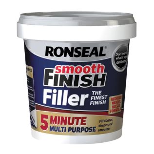 Ronseal Multipurpose 5-Minute Ready Mixed Filler White 600g