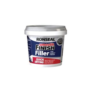 Ronseal Quick Drying Ready Mixed Filler White 600g