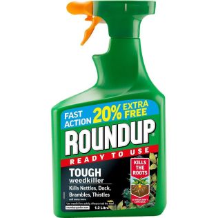 Roundup Tough Ready to Use Weedkiller 1.2L
