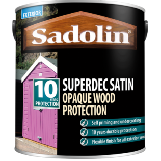 Sadolin Superdec Opaque Wood Protection Walnut 2.5L