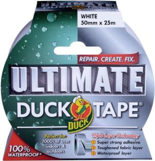 Duck Tape Ultimate 50mm X 25M White