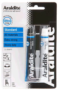 Araldite Standard Adhesive 2 X 15ml Tubes