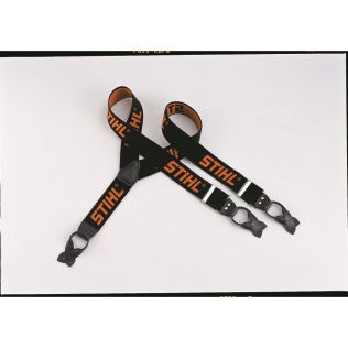Stihl - Button On Braces - Black/Orange 110Cm