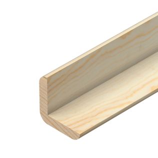 Cheshire Moulding Double Astragal 9mm X 21mm X 2.4M Pine