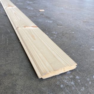 White Wood Flooring 19 X 115 Tongued And Grooved