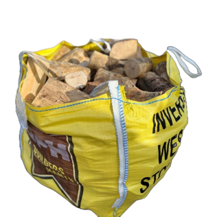 Kiln Dried Hardwood Logs - Bulk Bag