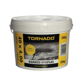 20kg Tub of Barbed Fencing Staples 