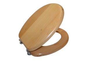 Solid Wood Toilet Seat Beech