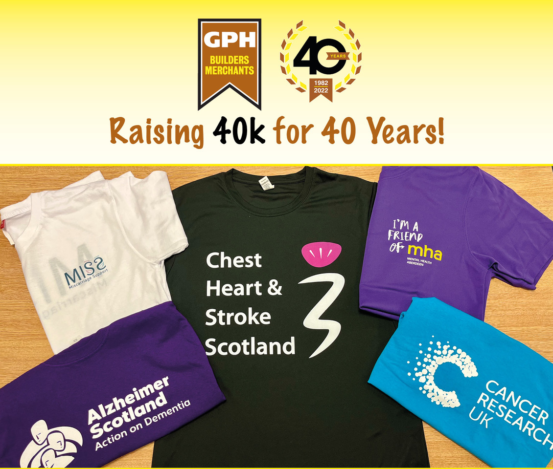 MISS, Alzheimer Scotland, Chest Heart & Stroke Scotland, Cancer Research UK, Mental Health Aberdeen - TShirts