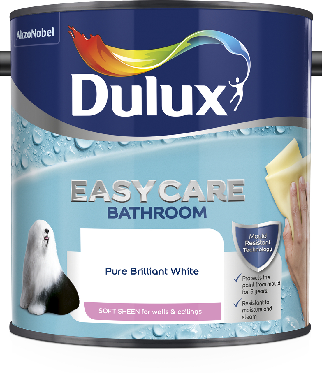 dulux easycare paint white